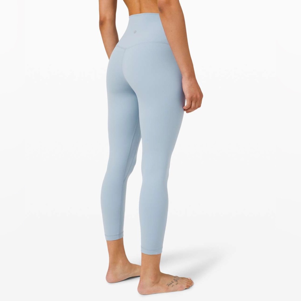 NWT lululemon chambray align pants leggings 25’ size 2 - Picture 2 of 9